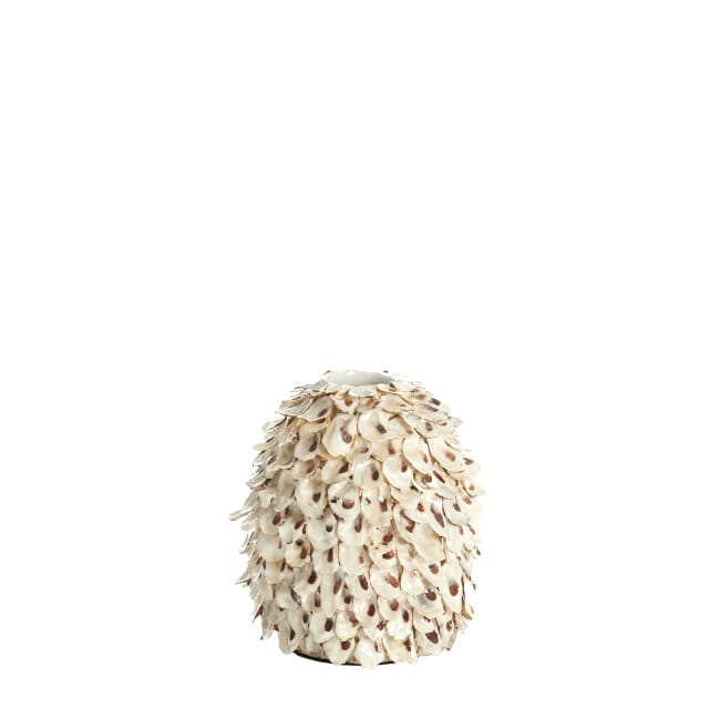Light & Living - Vaas UBATE - Ø20x21cm - Bruin