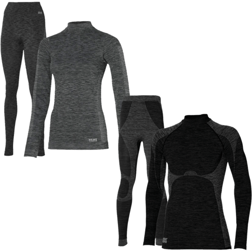 Heatkeeper Thermoset - Dames - Premium - Thermoshirt + legging - TOGwaarde 2.8 - Maat M