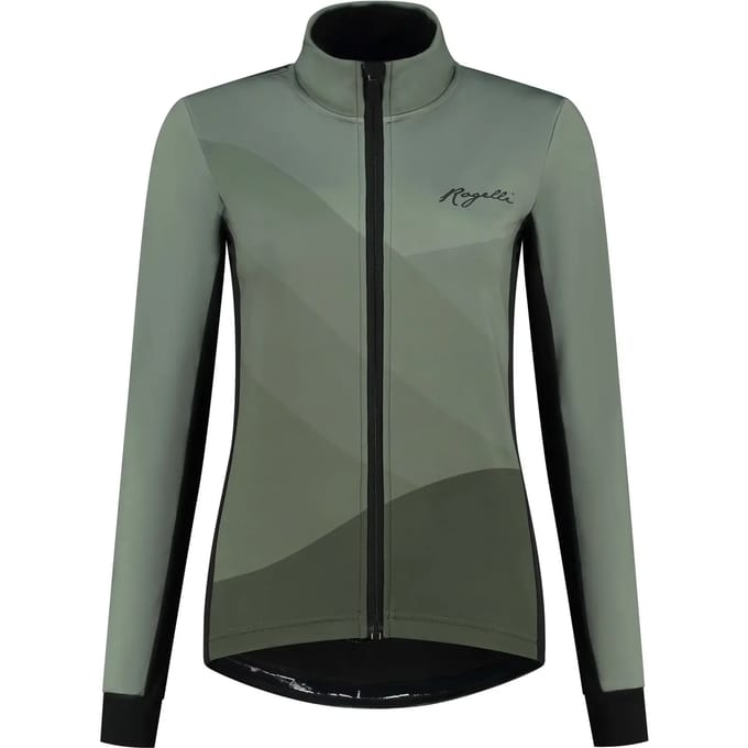 Rogelli Farah Dames Fietsjack Winter - Winddicht - Groen