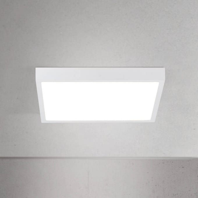 ORION LED plafondlamp Disc, wit, lengte 24 cm, CCT, metaal