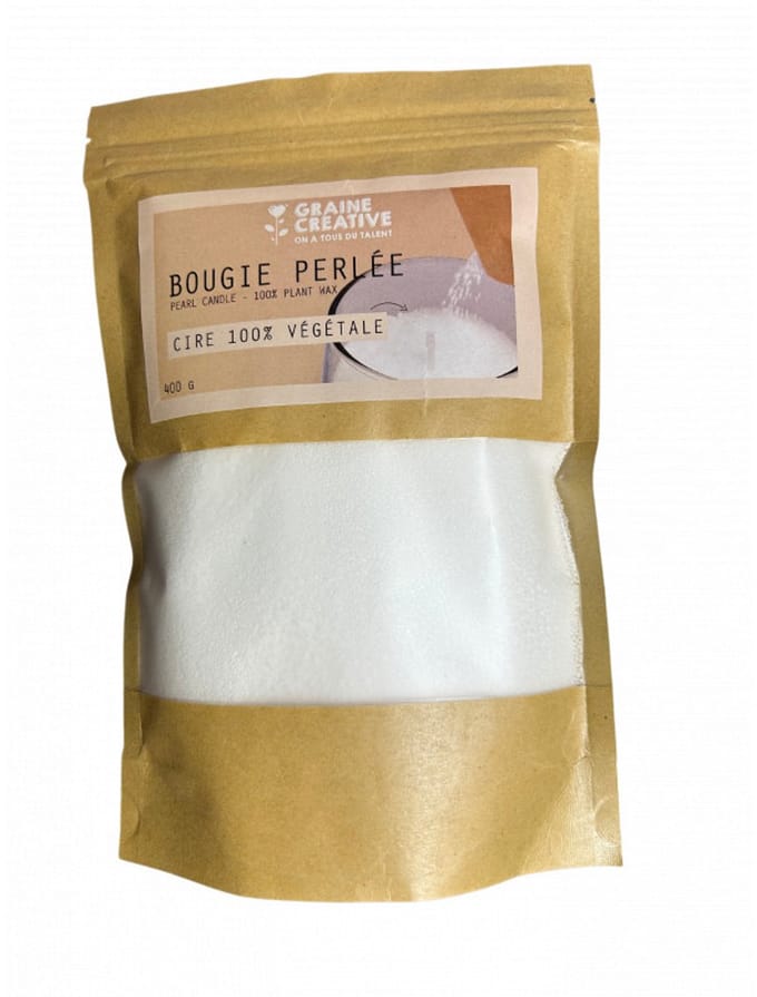 Graine Creative plantaardige kaarsenwas parels 400g creatief speelgoed.