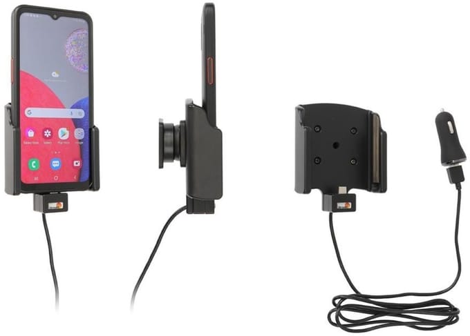 houder/lader Samsung Galaxy XCover 6 Pro USB sig.plug 721313