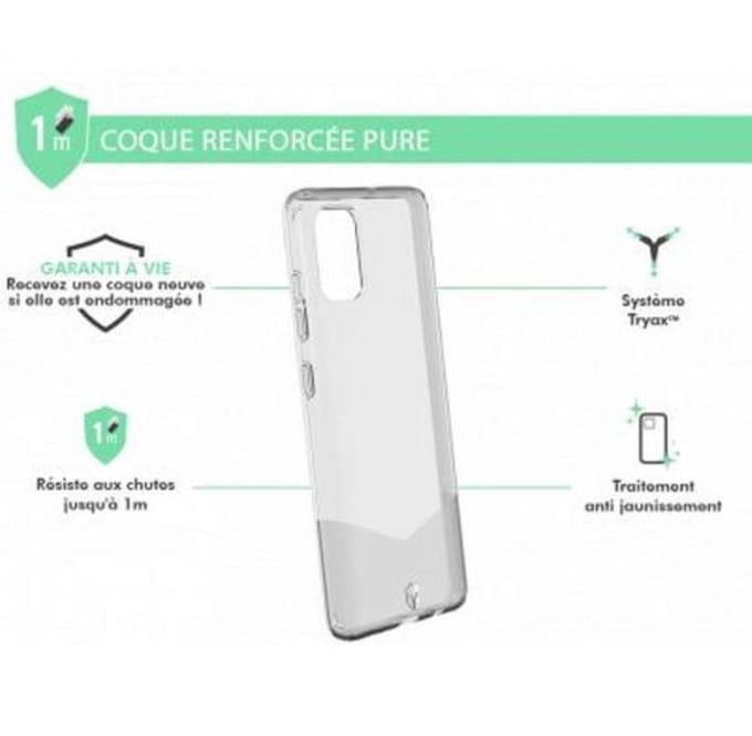 Force Case, Hoesje geschikt voor Samsung Galaxy A51 - PURE Versterkt, Transparant