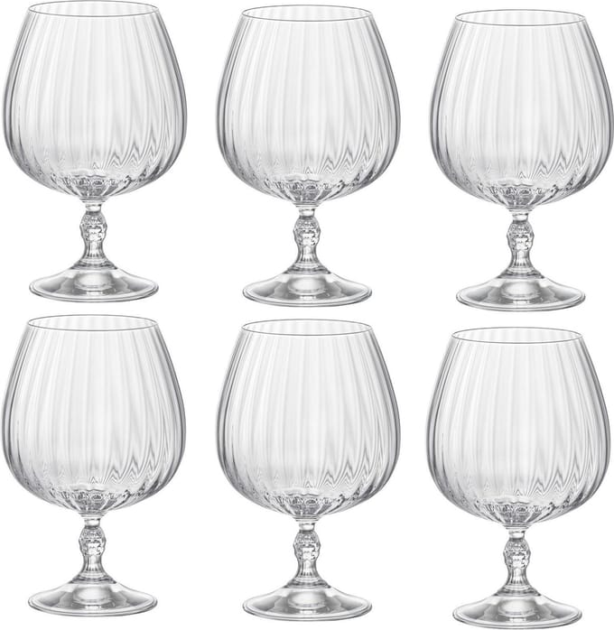 Bormioli Rocco America 20's cognacglas - 65 cl - Set-6