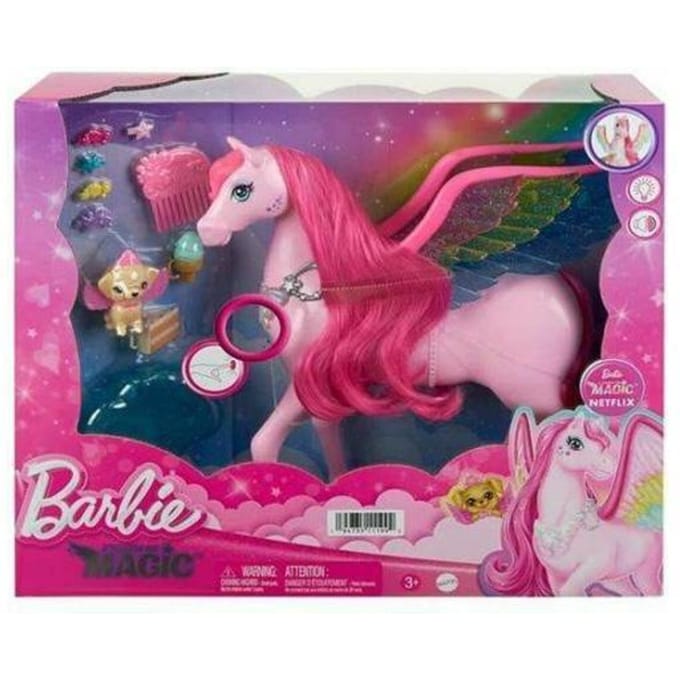 Barbie A Touch of Magic - Pegasus paard met Accessories