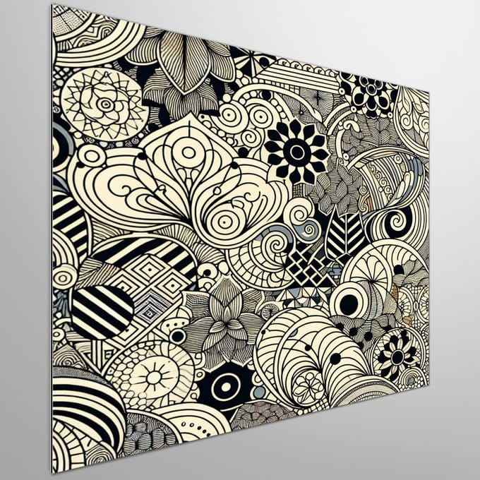 Kunstprint | Wanddecoratie | Dibond | 40 × 40 cm