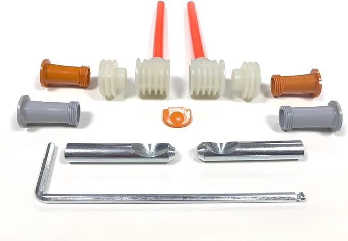 Universele Toilet Montage Set met Verborgen Bevestiging