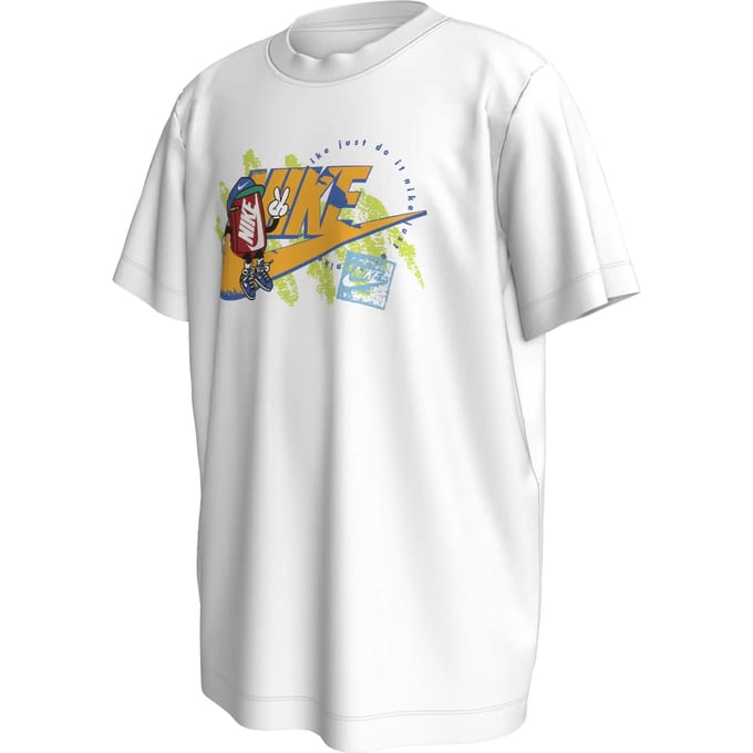 Boxy T-shirt voor kinderen Nike