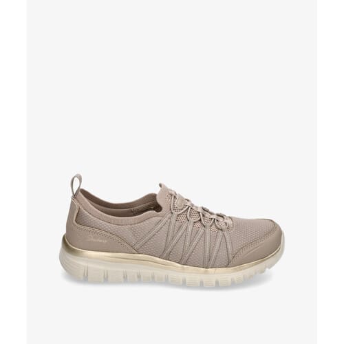 Skechers Graceful - Purecrush dames sneakers beige