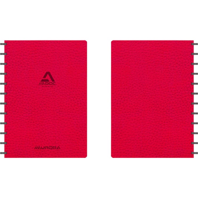 Schrift Adoc Business A4 lijn 144 pagina's 90gr rood