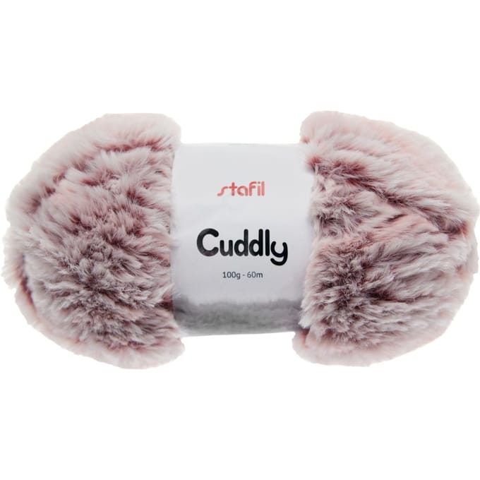 Wol "Cuddly" - Bordeaux-melange