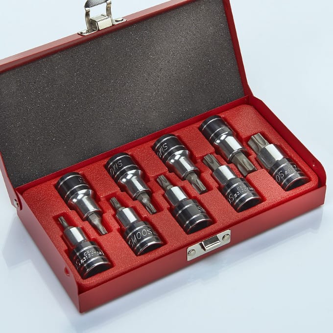 Smoos® Torx doppenset 9-delig