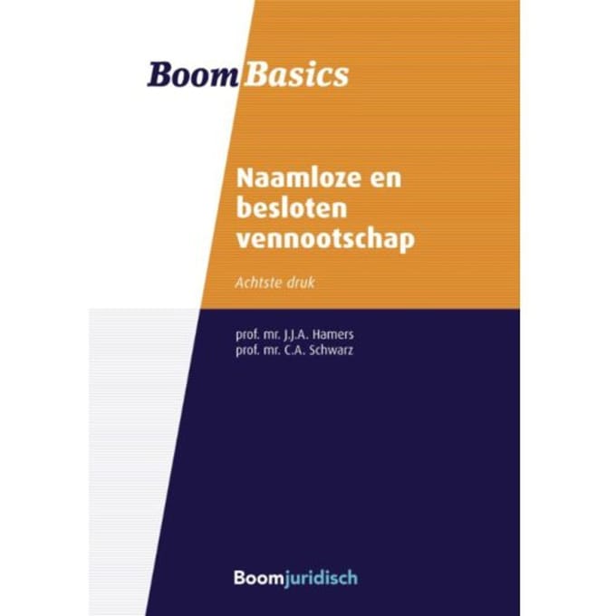 Boom Basics Naamloze En Besloten Vennootschap - Boom Basics - J.J.A. Hamers