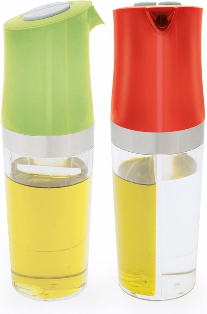 Dotz - 2 in 1 Olie En Azijnfles - Groen