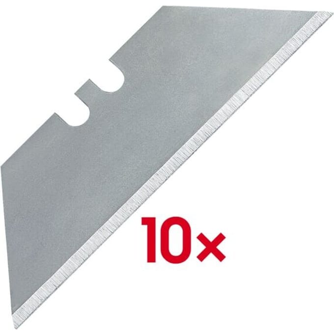 Trapezium reservemesjes voor safety-cutter PREMIUM, 10 st.