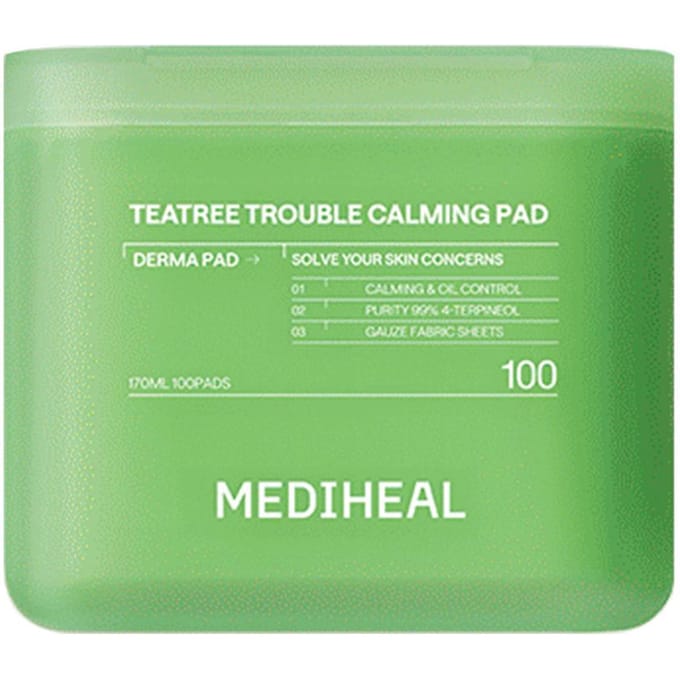 [MEDIHEAL] Teatree Trouble Kalmerende Pads 170ml 100ST beige