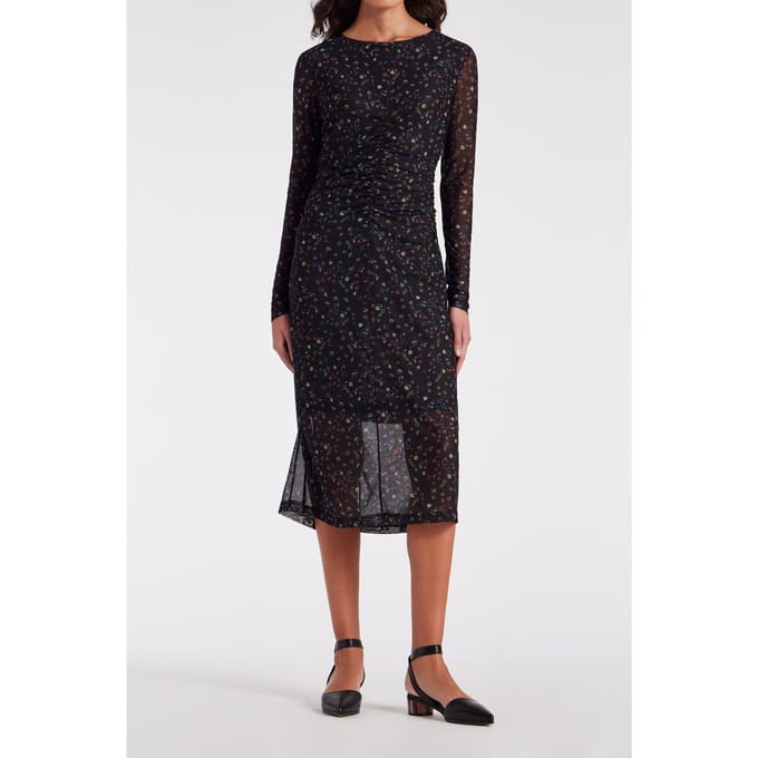 Paul Smith Dress Black Größe: S | Midikleider Outlet | Damen | Schwarz