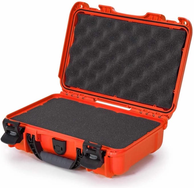 Nanuk 909 Case with Foam - Orange