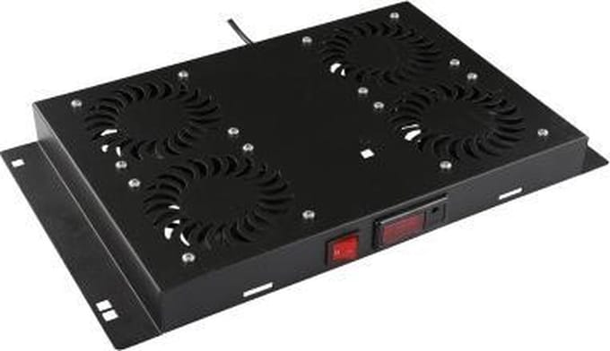 LOGON RAF210BL rack-toebehoren Ventilatiepaneel