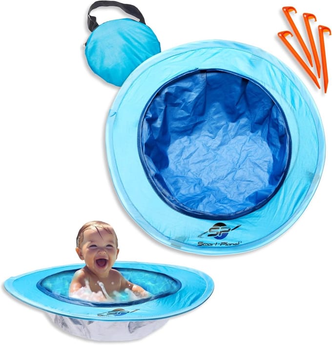 Pop-up Kinderzwembad Strandbadje voor Baby's en Peuters Scheurvast