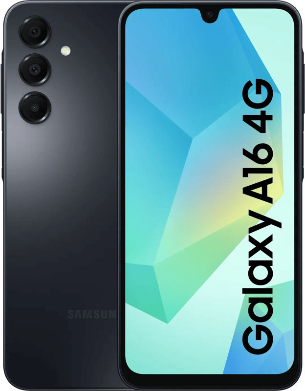 Samsung Galaxy A16 17 cm (6.7") Hybride Dual SIM 4G USB Type-C 4 GB 128 GB 5000 mAh Zwart