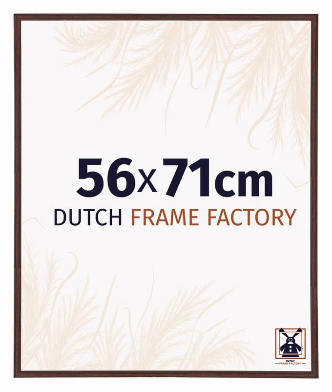 Fotolijst 56x71 cm - Kunststof - Bruin - Angers
