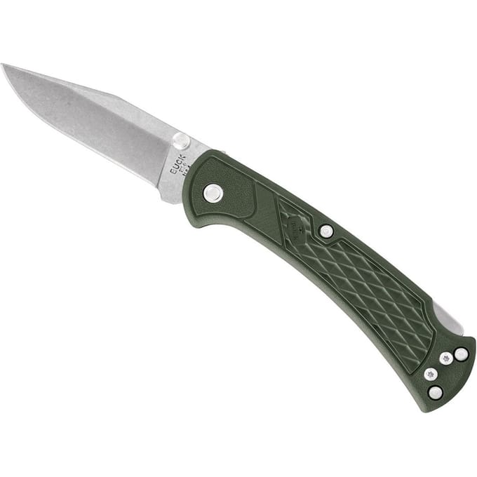 Buck zakmes Ranger Slim EDC Folding Olijf Groen