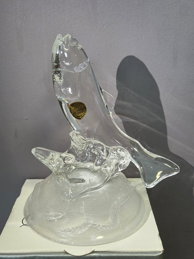 beeldje cristal d arques - forel - leuk kado - verjaardag - moeder dag - vriendin