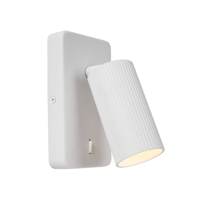 Lucide CLUBS - Bedlamp / Wandlamp - 1xGU10 (MR16) - Wit