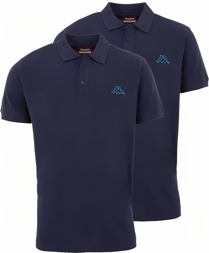 Kappa herenpoloshirt Venist Men, set van 2 stuks 707468