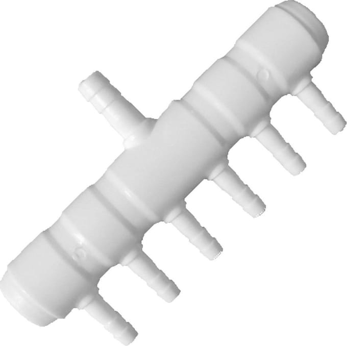 Luchtverdeler 6 uitgangen