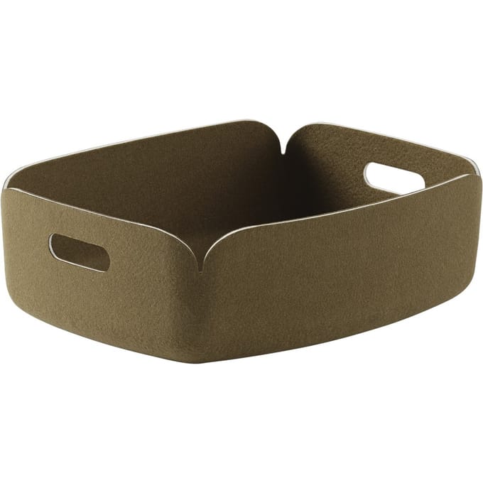 Muuto Restore dienblad - Brown Green