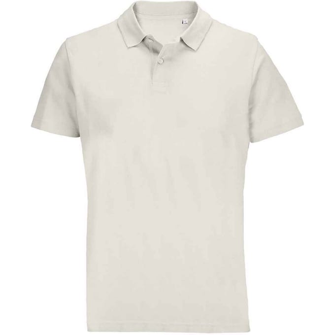 SOLS Pulse piqué poloshirt voor volwassenen, uniseks (Gebroken wit)