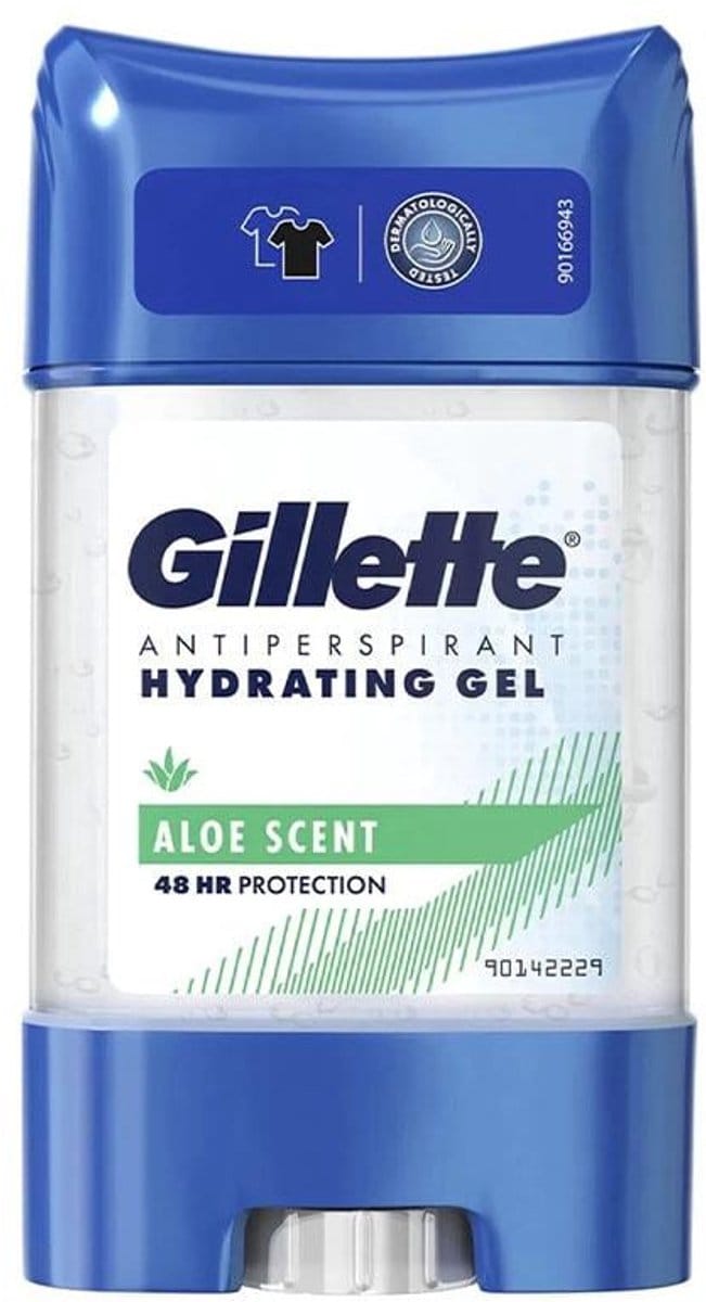 Gillette Stick Gel Antiperspirant Parfum Aloe pour Hommes 48H 70ML