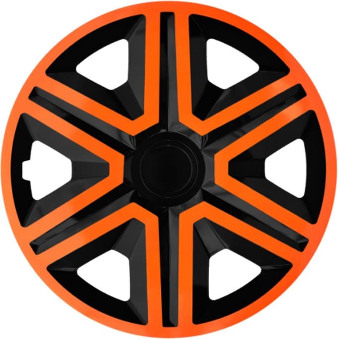 16 "NRM ACTIE DUBBELKLEUR ORANJE ZWART - WIELDOPPEN