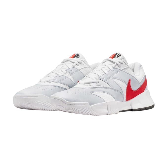 Nike Court Lite 4 Allcourt schoen Heren-wit, grijs