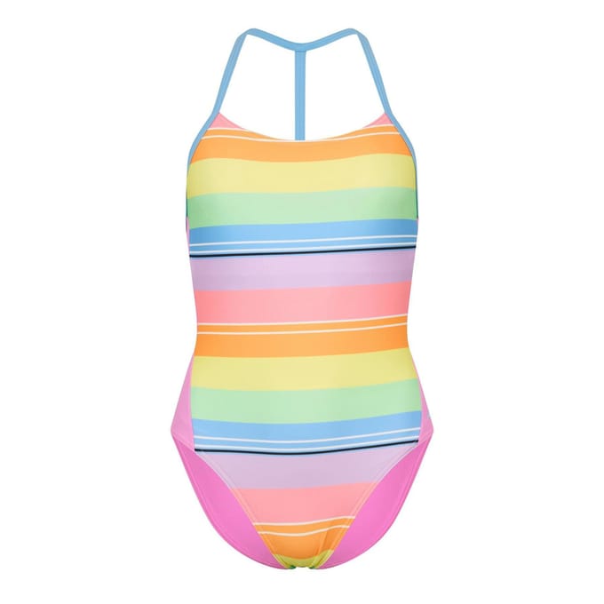 Zoggs Dames/Dames Kleurblok Eendelig Zwempak (Veelkleurig)