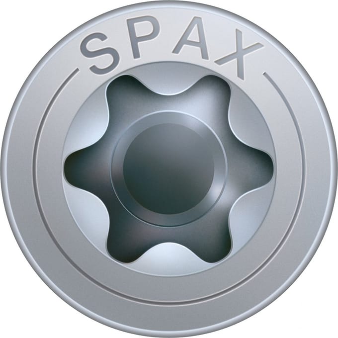 Spax Spaanplaatschroef Verzinkt Torx 6.0 x 90 - 100 stuks