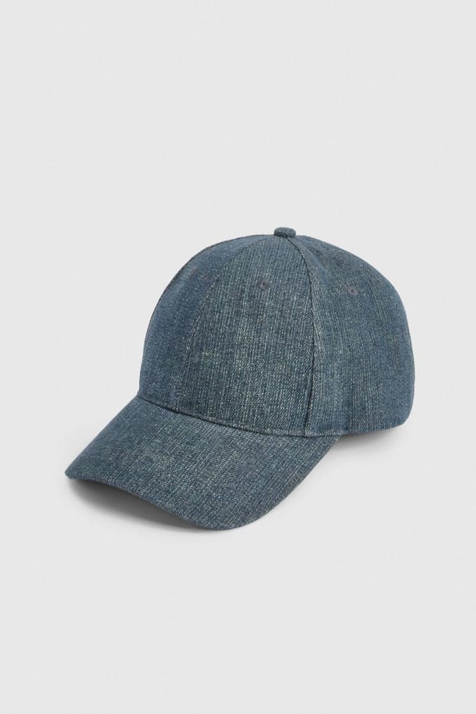 boohoo Dames Indigo Denim Gewassen Pet