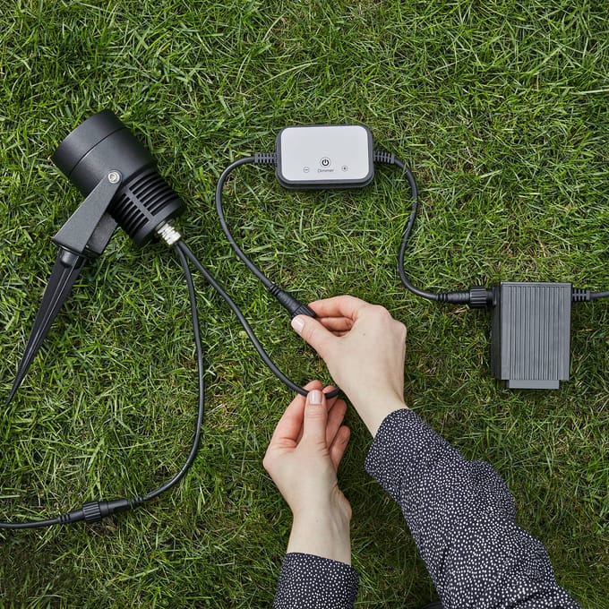 Markslöjd Tuin 24 LED spot, zwart, 9 watt