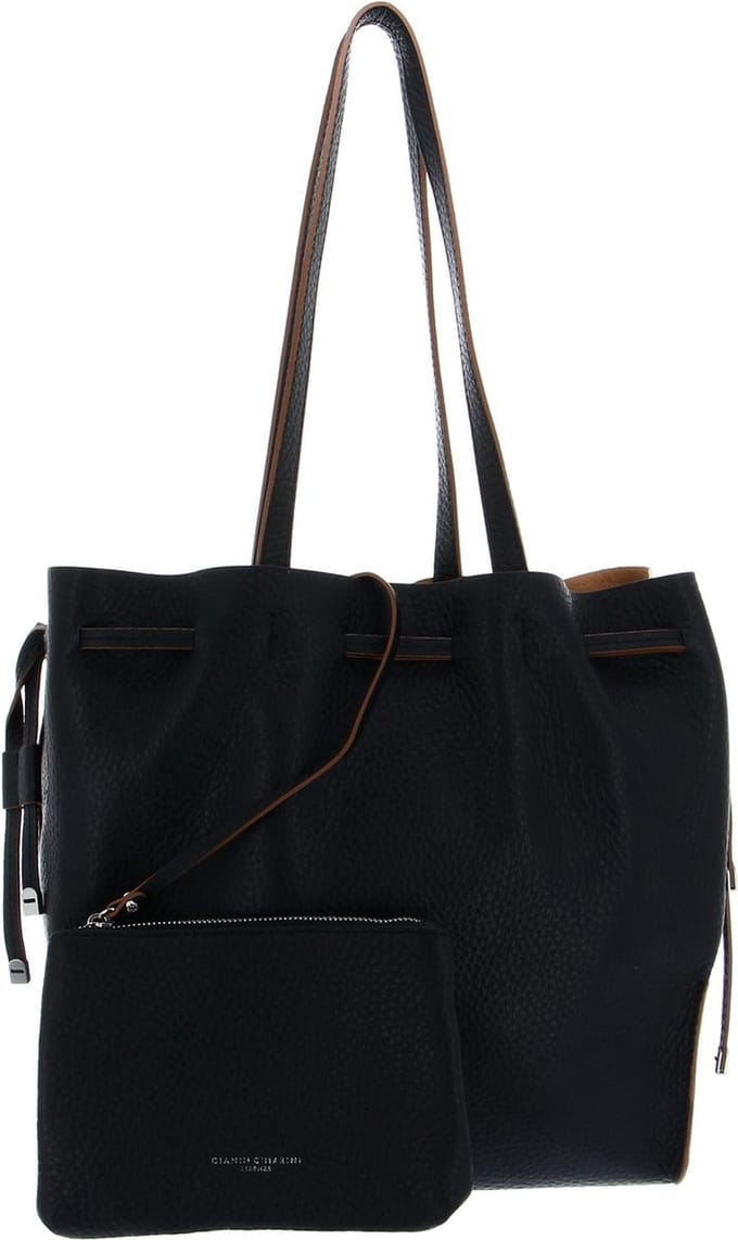 GIANNI CHIARINI Schoudertas Shopper Joy Shopping Bag Nero - Nature Zwart