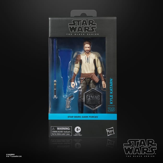 Hasbro Star Wars: Dark Forces Black Series Gaming Greats Action Figure Kyle Katarn 15 cm Action Figuur