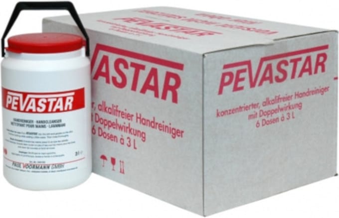 Euro Products Handzeep Pevastar 3 Liter Wit 6 Stuks