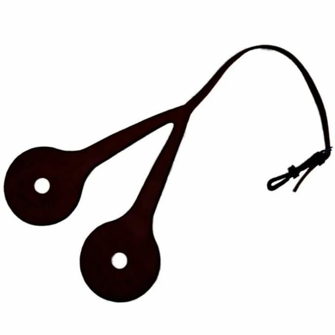 Rubber paardenbit Tattini