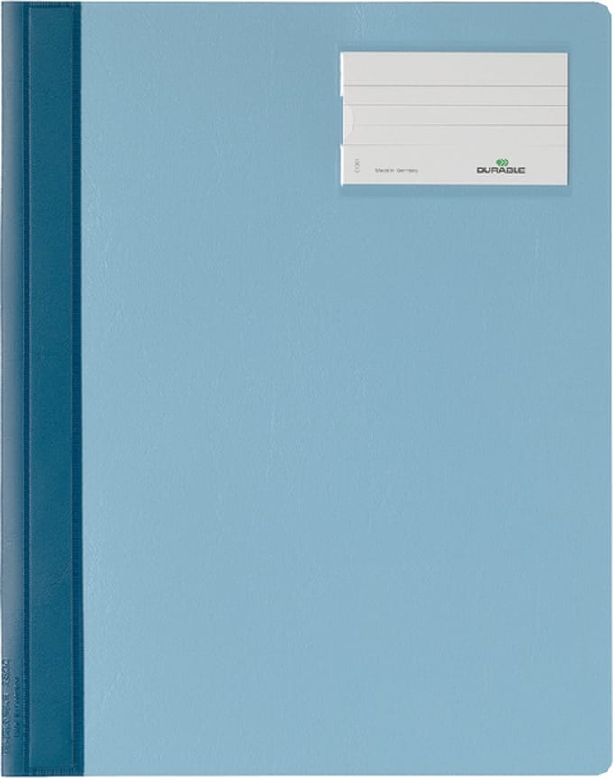 Snelhechter A4 Durable 2500 met Venster Blauw