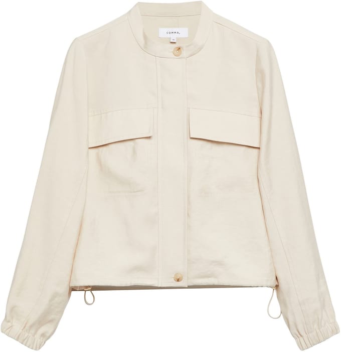 Dames langemouwen zipjacke COMMA