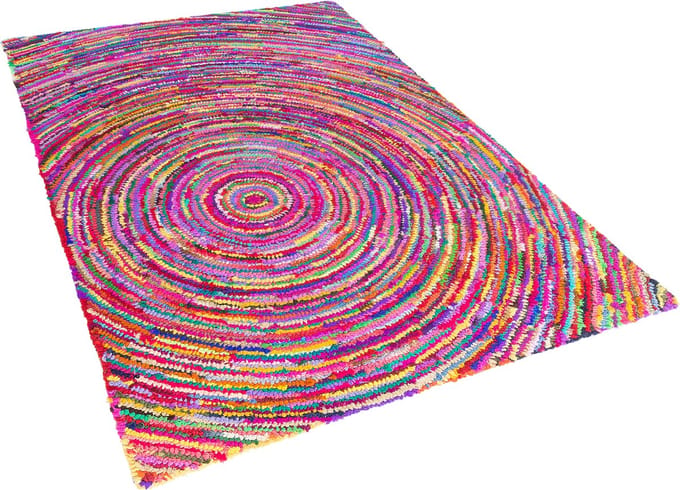 MALATYA - Vloerkleed - Meerkleurig - 140 x 200 cm - Polyester