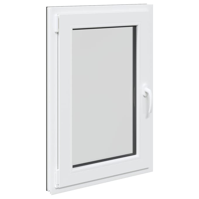 vidaXL - Kleur - binnenkant - kelderraam - Wit - RISOR - 60 - x - 100 - cm