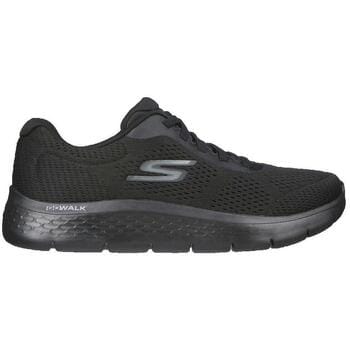 Skechers Go Walk Flex heren wandelschoenen zwart - Maat 41