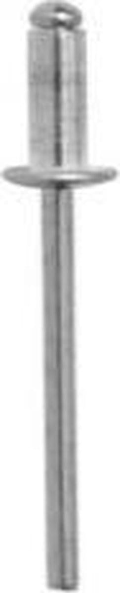 Masterfix R100148122 Popnagel - Aluminium/Staal - 4,8 x 12 mm